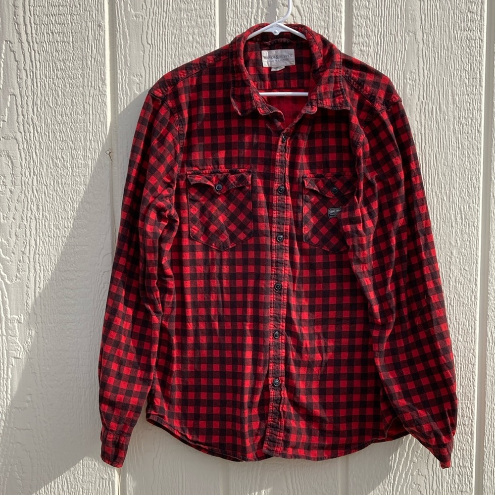 Denim & Supply Ralph Lauren Vtg Buffalo Plaid Men’s Size XL  Lightweight Shirt